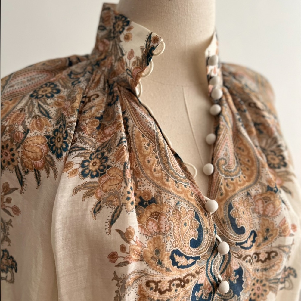 ZIMMERMAN ornate blouse
